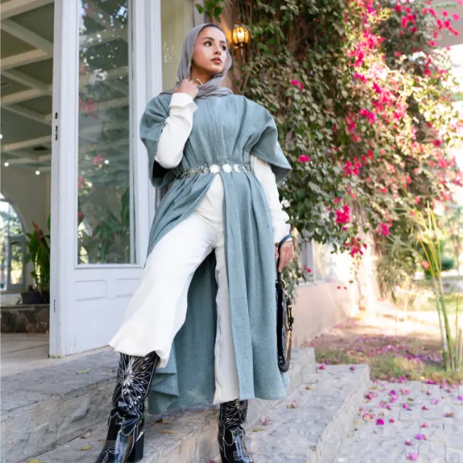 Ghalia Dress (Midi) فستان غالية (متوسط الطول) - Image 9