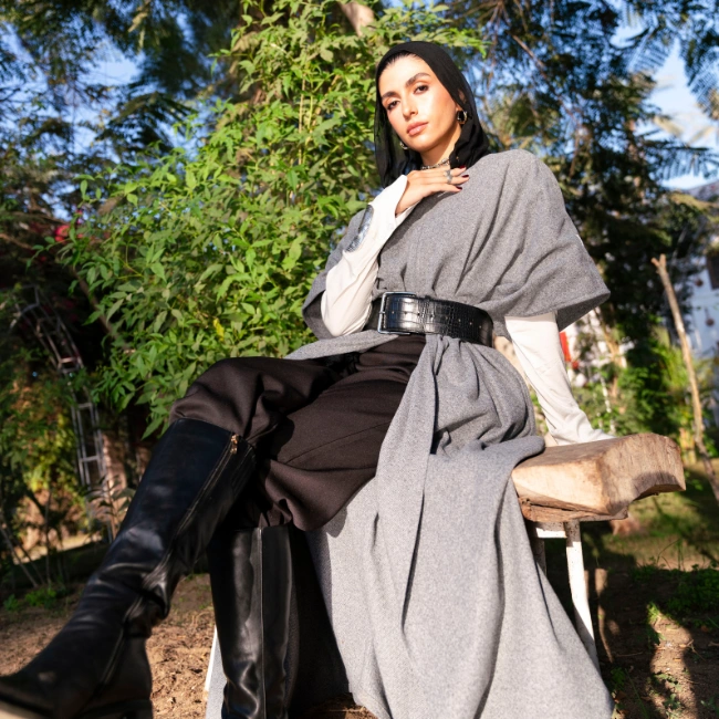 Ghalia Dress (Maxi) فستان غالية (طويل) - Image 21