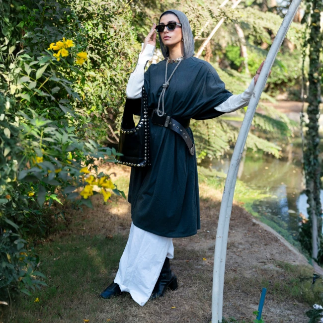 Ghalia Dress (Midi) فستان غالية (متوسط الطول) - Image 17