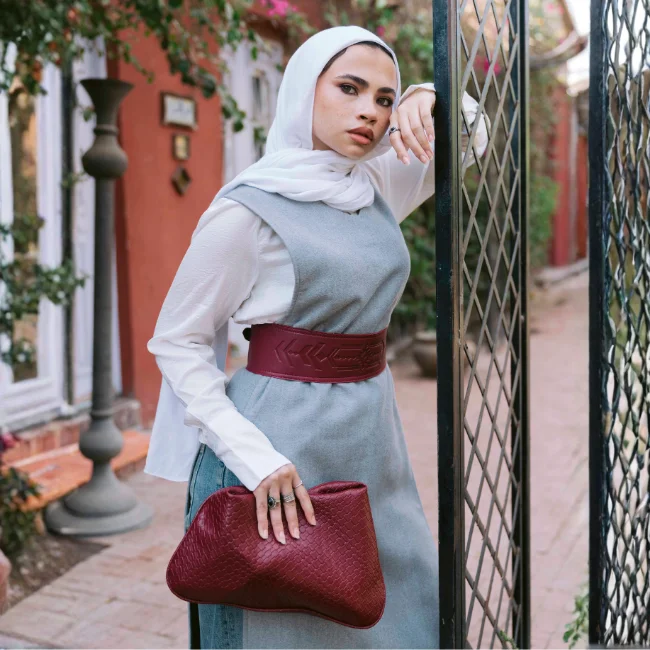 Hasnaa Linen Dress حسناء - Image 7