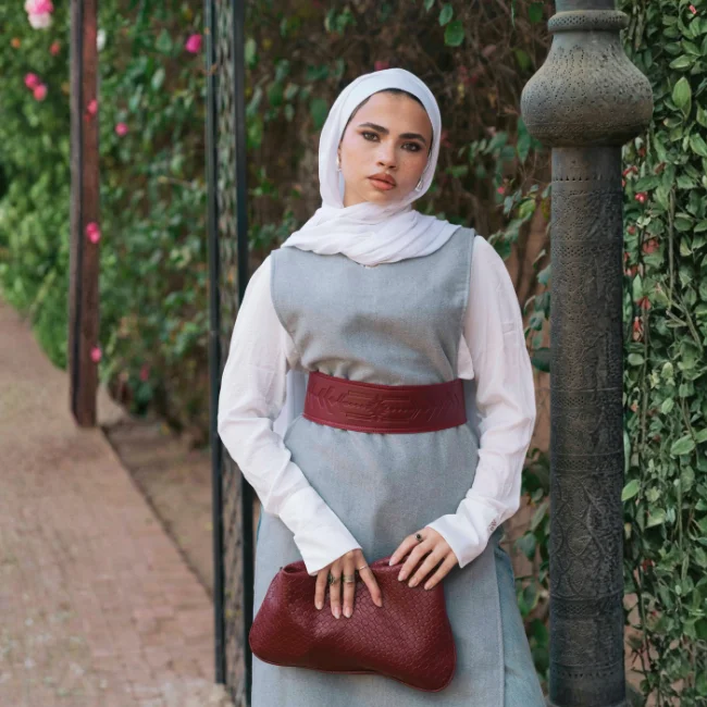 Hasnaa Linen Dress حسناء - Image 6