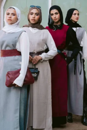 Hasnaa Linen Dress حسناء