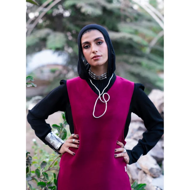 Hasnaa Linen Dress حسناء - Image 17