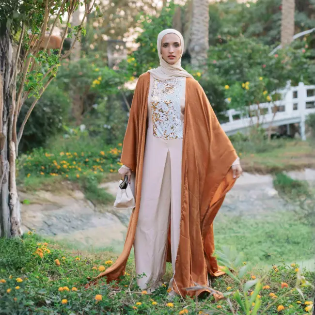 Sulaf Set Jumpsuit & Abaya سُلاف - Image 9