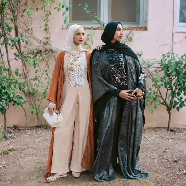Sulaf Set Jumpsuit & Abaya سُلاف - Image 13
