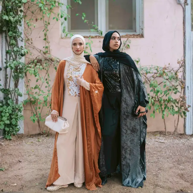 Sulaf Set Jumpsuit & Abaya سُلاف - Image 14