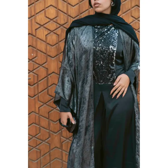 Sulaf Set Jumpsuit & Abaya سُلاف - Image 5