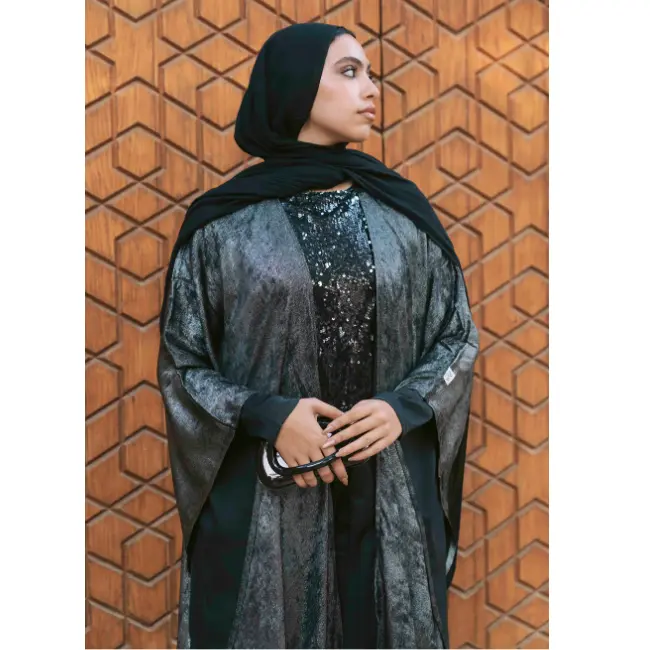 Sulaf Set Jumpsuit & Abaya سُلاف - Image 4