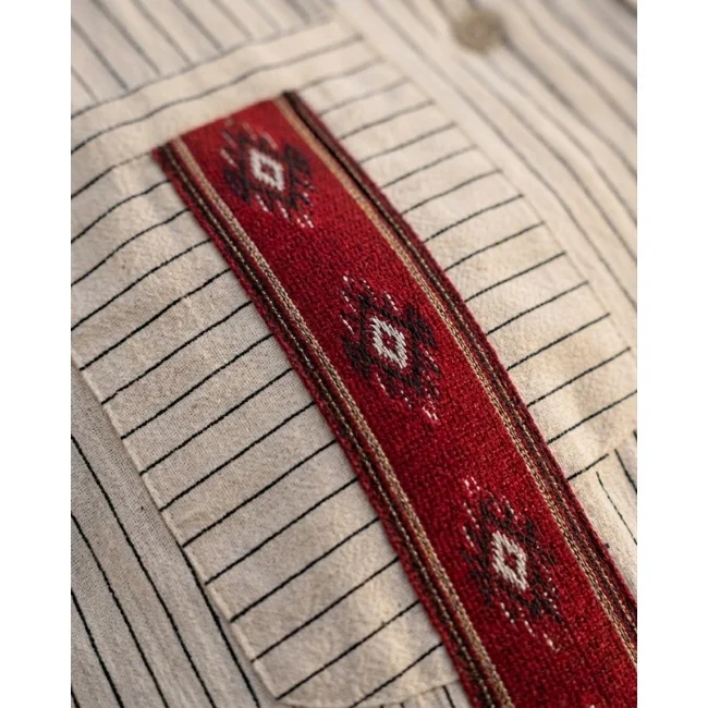 Striped Shirt Dress - Image 18