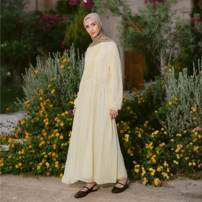 Flowy Chiffon Maxi Dress - Image 4