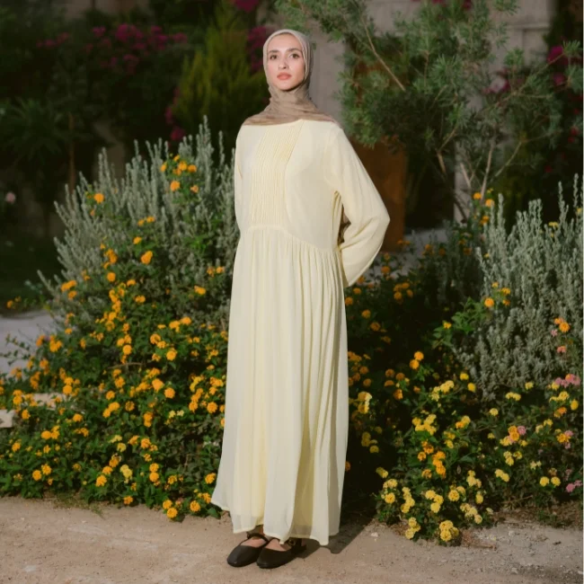 Flowy Chiffon Maxi Dress - Image 11