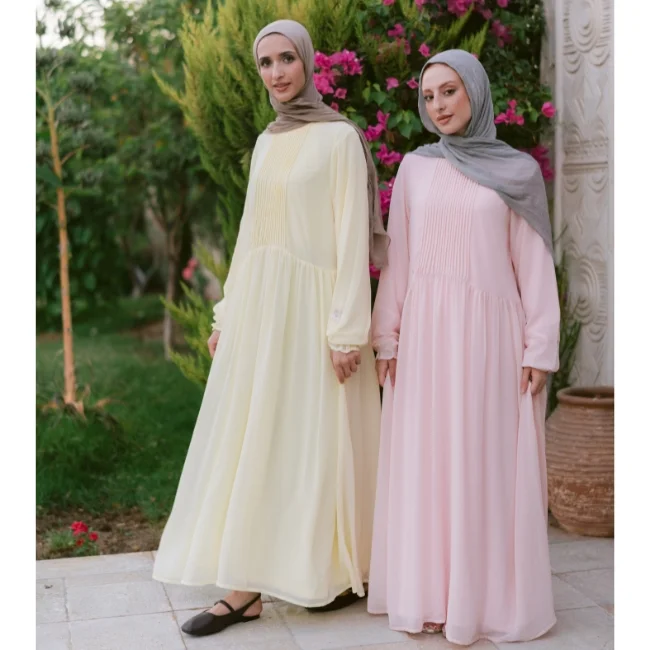 Flowy Chiffon Maxi Dress