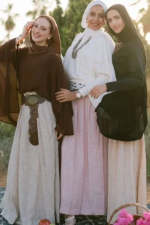 Linen Maxi Skirt